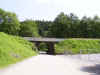 Brcke+Kanal kurz vor Talbrcke der A45  kurz nach Beendigung der Baumanahme ca. 200m weiter, Blick in Richtung Sd-Ost (24.7.04), (c) Alex M.