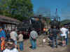 Dampflok beim Wasserfassen im Eisenbahnmuseum Dieringhausen (Pfingstfest 2004), (c) Mario K.